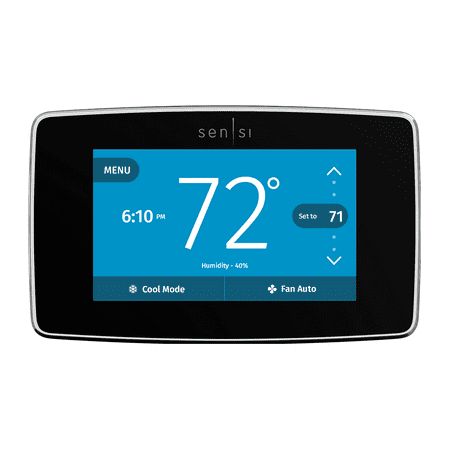 Sensi Touch smart thermostat - Black