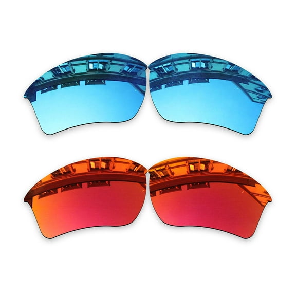 Vonxyz 2 Pack Polarized Replacement Lenses for Oakley Half Jacket 2.0 XL Sunglasses