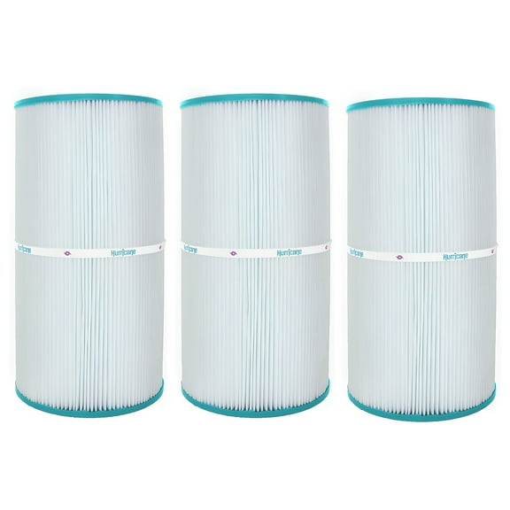 Hurricane Replacement Spa Filter Cartridge for PA40 and Unicel C-7442, 3 Pack
