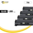 thumbnail image 3 of Toner Bank 4 Packs Compatible Toner Cartridge for HP CF279A 79A LaserJet Pro MFP-M26nw MFP-M26a M12w M12a (Black), 3 of 9