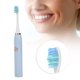 thumbnail image 5 of Cepillo de dientes eléctrico sónico vibración pelo suave impermeable adulto cepillo de dientes automático Bleu, 5 of 8