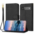 thumbnail image 1 of compatible Google Pixel 6 Pro Case, Litchi Grain PU Leather Folio Cover Magnetic Closure Flip Wallet Card Slots Stand Case With Hand Strap,Brown Cheap and fine, 1 of 5