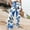 001 Multicolor, variant on Womens Wide Leg Pant Boho Floral Printed Summer Palazzo Pants Casual Loose Flowy Beach Vacation Trousers