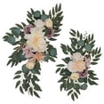 thumbnail image 2 of 2 piezas artificiales, girasoles, exhibición de plantas falsas para en casa Opción 3C Colcomx Flores de arco de boda, 2 of 7