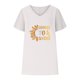 thumbnail image 4 of Camiseta de Manga Corta con Cuello en V con Impresión de Girasol, Algodón Casual Y Top de Cáñamo, 4 of 4