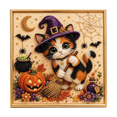thumbnail image 3 of Halloween Ghost Pearl Art DIY Kit, Spooky Cute 3D Diamond Painting Crafts for Adults, DIY Home Decor Wall Art, Gift for DIY Craft Lovers, 3 of 8