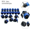 thumbnail image 4 of Sp13 Waterproof Plug Waterproof Plastic Connector with 5 25A Rated Current 220 380V Voltage And Welding Type Process 4Pin, 4 of 4