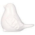 thumbnail image 5 of KiaoTime New French Garden Cottage Bird Figurine Decorative White Glazed Ceramic Bird Figurine, Bird Statue, Bird Sculpture Home Garden Wedding Decor (White), 5 of 5
