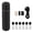 Black, variant on Rupoun Aromatherapy 5 ml Portable Diffuser with 6 DIY Scent Bottles – Long‑Lasting Bathroom Air Freshener, Durable ABS & Glass Design