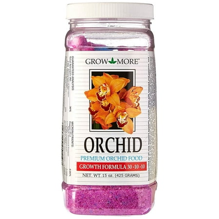 Grow More 5119 Orchid Food 30-10-10, 15 oz (Best Way To Grow Orchids)