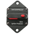 thumbnail image 1 of Circuit Breaker, Long Durability Overload Protector Switch  For Car Boat Truck Bus RV ATV 60A, 1 of 8