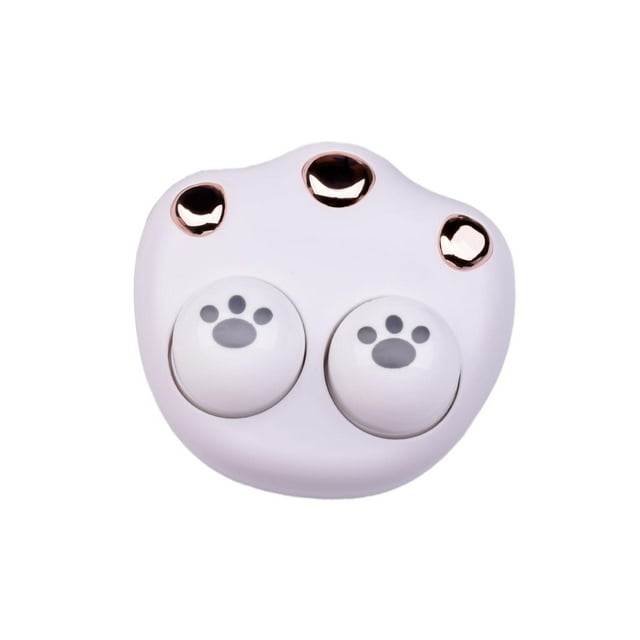 Yinanstore Contact Lens Cleaner Machine Cute Shape Automatic for Colored Lens Hard Lens white