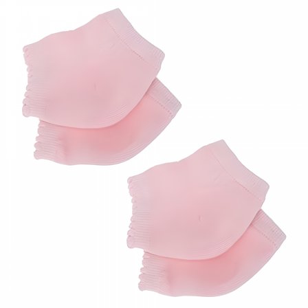 XIRQI Elbow Protectors for Elderly 2 Pairs Gel Elbow Heel Sleeve Elbow Brace Protector Breathable Elastic Arm Sleeve Cover for Dry Skin Moisturizing Fitness Men Women Arm Cast Cover