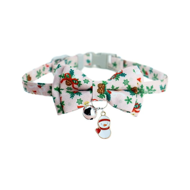 Regalos de Navidad de Gato Collar de Arco de Gato de Navidad - 1 Paquete Collar de Arco de Gatito de Navidad Collar de Gato de Navidad Collar de Gato de Navidad