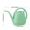 thumbnail image 5 of TAROFISH Indoor Plant Watering Can, Plastic Small Watering Can for Home Plants Garden Flowers, 1 Gallon,Green, 5 of 5