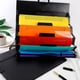 thumbnail image 4 of Organizador de archivos multicolor con 6 bolsillos, para uso en el aula, el hogar, la oficina y en viajes, tamaño de cierre: 26,5 x 36 x 3,5 cm, 4 of 8