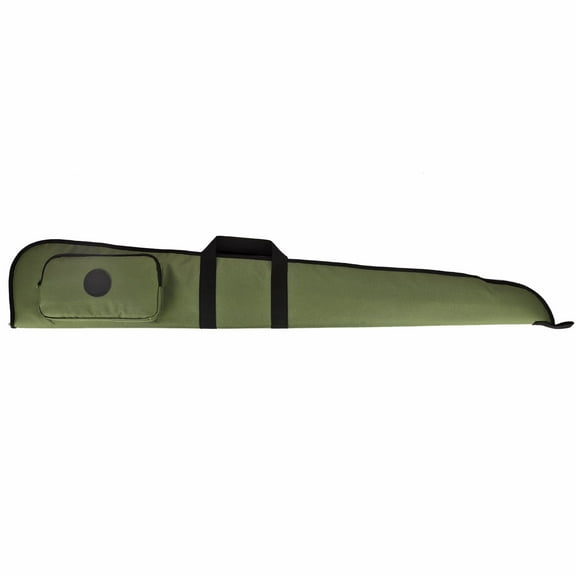 TOURBON Nylon Slip Carrying Case for Hunting Shotgun, Soft Padded Protective Bag with Pocket Green
