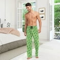 thumbnail image 5 of Top-kevin Soth Devil Plaid Pajama Pants for Men Comfort Sleep Lounge Bottoms Straight-fit with Pockets S-XXL, 5 of 11