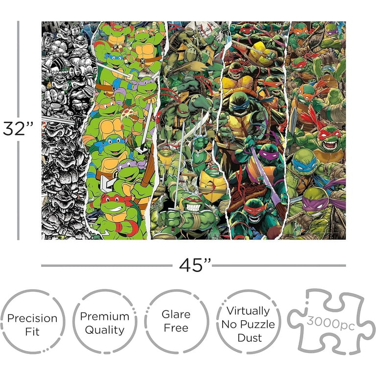 Teenage Mutant Ninja Turtles 3000 Piece Jigsaw Puzzle