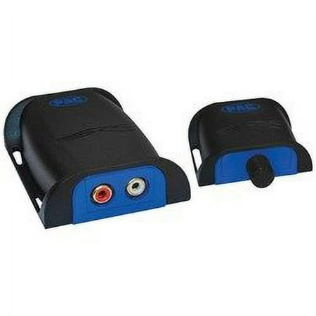 PAC - LocPRO 2-Channel Line Output Converter with Remote Turn-On Circuit and Remote Level Controller - Black/Blue