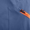 thumbnail image 5 of cocolona Mens Windbreaker Outdoor Hiking Pants Elastic Waist Straight Wide Leg Work Pants with Pockets, 5 of 5