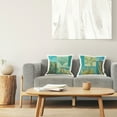 thumbnail image 3 of Stupell Industries Nautical Beach Scenes Collage Square Decorative Printed Throw Pillow, 18 x 18, Set of 2, 3 of 6