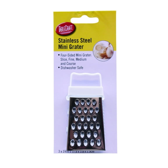 Tablecraft SG100 Mini Grater, Small, Silver