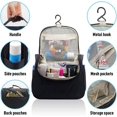 thumbnail image 3 of Neceser colgante XCF impermeable para viajes vacaciones exteriores negro, 3 of 4
