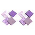 thumbnail image 4 of Tela de algodón Inteprter 50cm * 50cm impresa violeta 2piezas, 4 of 5