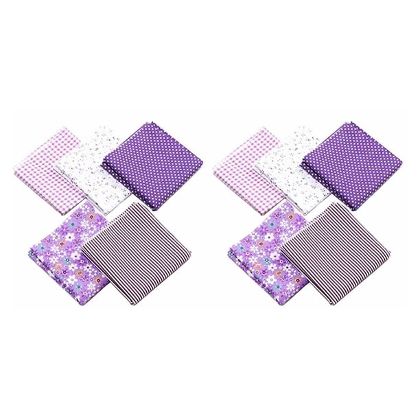 Tela de costura Yuarrent 5 piezas de algodón con estampado creativo étnico 50x50cm 2Conjunto