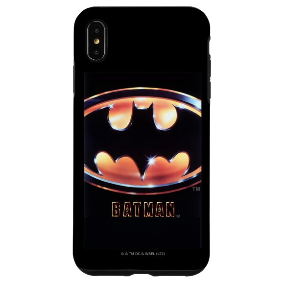 Funda de teléfono con póster Batman (1989) para iPhone XS Max