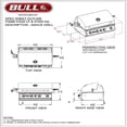 thumbnail image 6 of Bull - 47628-PCKG - 30" 4 Burner Angus Grill Head (LP) - BULL-47628, 6 of 6