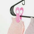 thumbnail image 4 of Raindrops 30 Pcs Pink Plastic Clothespins WindProof Clips for Hanging Clothes and Quilts, 4 of 8