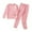 Pink, variant on Hpgjzj Toddler Thermal Underwear Sets for Kids Base Layer Winter Warm Toddler Long Johns for Girls Long Underwear