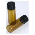 thumbnail image 4 of Shisuyan 12Pcs 5ml Transparent Clear Small Glass Bottles Screw Vials Brown Sample Bottle Containers, 4 of 8