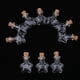 thumbnail image 3 of Botella de Cristal Macarena 10pcs con tapón de Corcho 2ml, 3 of 5