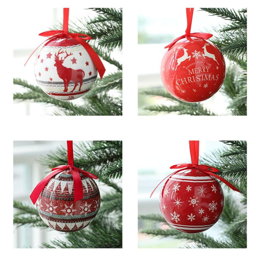Yarn Pom Ball Christmas Ornament Set Red/White, Give Your Christmas Tree  the Glow Up It Deserves With These 130+ Dazzling Decorations