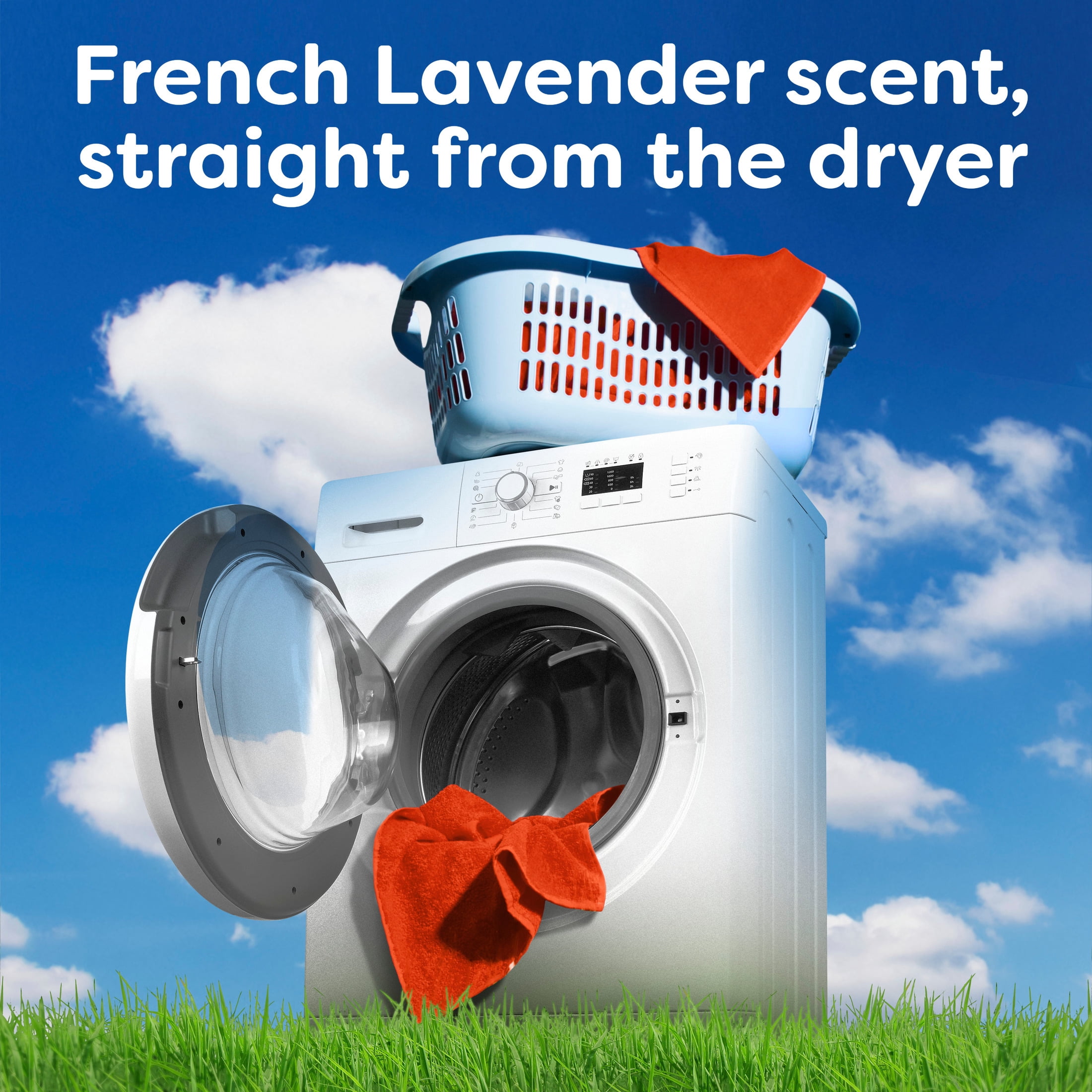 Bounce Dryer Sheets, French Lavender Scent, 110 Count