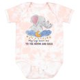 thumbnail image 3 of Inktastic My Gigi Loves Me to the Moon and Back Elephant Family Boys or Girls Baby Bodysuit, 3 of 5