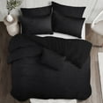 thumbnail image 4 of Juno Velvet Black Duvet Cover Set California King, 4 of 5