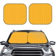 thumbnail image 2 of Honeii Corn Kernels Print Foldable Car Sun Shade for Windshield, 2-Piece UV Protection Shade, Protects Car Interior, Ideal for Cars, Trucks, SUVs-Large, 2 of 6