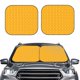 thumbnail image 2 of Balery Corn Kernels Parasol para parabrisas de coche de 2 piezas | Parasol plegable para parabrisas delantero de coche para la mayoría de sedanes-Large, 2 of 6