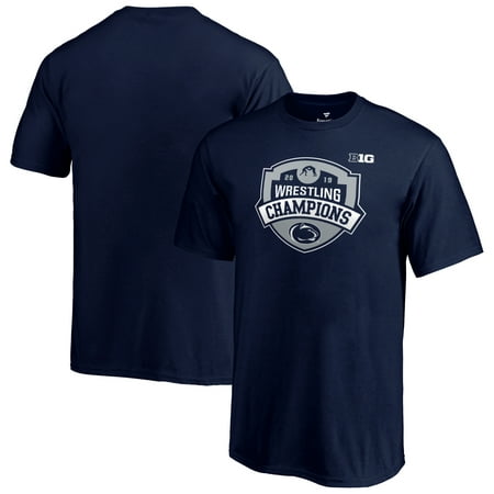 Penn State Nittany Lions Fanatics Branded Youth 2019 Big Ten Wrestling Conference Champions T-Shirt -