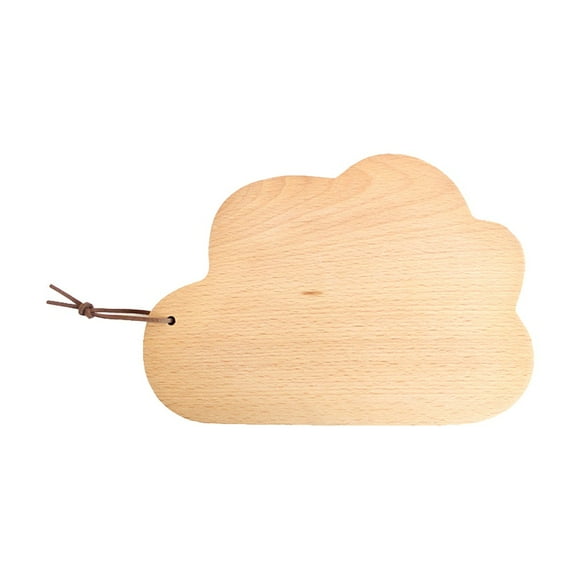 Bandeja de Madera Versátil en ma de Nube: ¡Decoración de Escritorio Adorable y Divertida!
