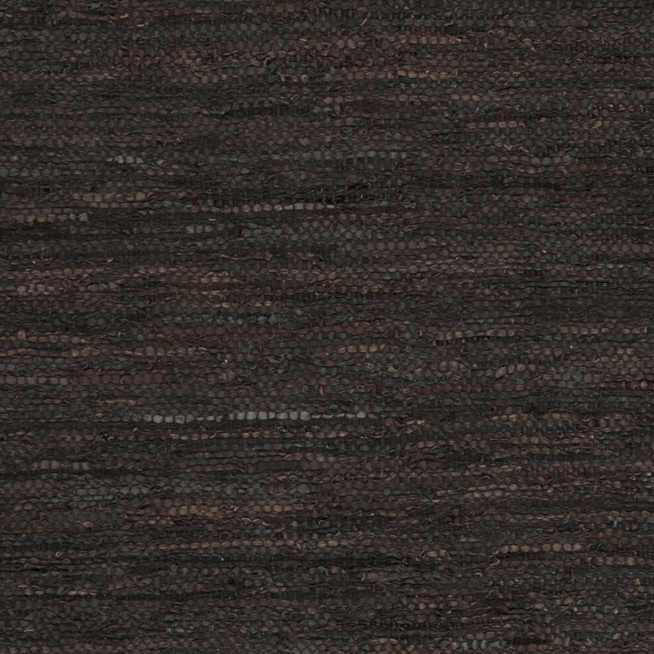 SAFAVIEH Vintage Leather Horatio Braided Fringe Border Area Rug, Light Grey/Dark Brown, 3' x 5'
