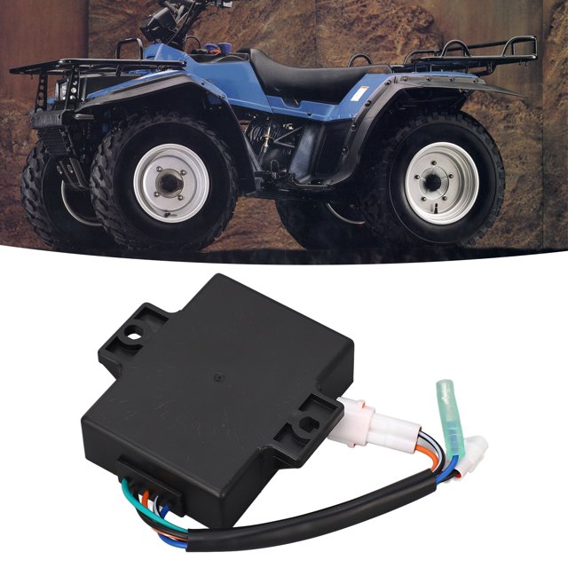 Caja De Encendido CDI, Carcasa De Resina A Prueba De Humedad Aumento De Energía De Chispa Respuesta Rápida 32900 19B30 Módulo CDI Tipo De Enchufe Para KingQuad 300 LTF4WDX Para