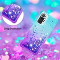 thumbnail image 4 of Funda para Xiaomi Redmi Note 10 PRO/PRO MAX Transparente con Brillos Carcasa Protectora Antigolpes con Glitter Brillante, 4 of 5