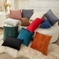 thumbnail image 4 of Nvzi Pillows for Living Room - Decorative Couch Pillows, pink Pillow Covers 45x45cm 1 Pack, Plush Cover with Polyester Filling, Home Decor Accent, 4 of 4