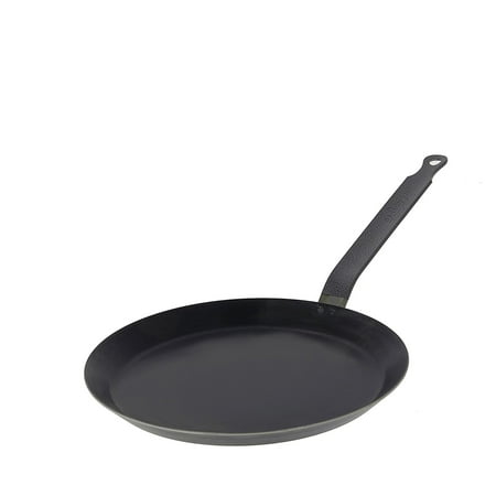 HIC Crepe Pan, Blue Steel, Made in France, 8-Inch, HIC's French Crepe Pan offers the perfect cooking surface for creating, flipping, and plating perfectly.., By De