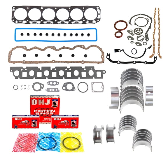 DNJ RRK4105 Re-Ring Kits Set Fits Cars & Trucks 68-85 Ford 3.9L-4.9L OHV